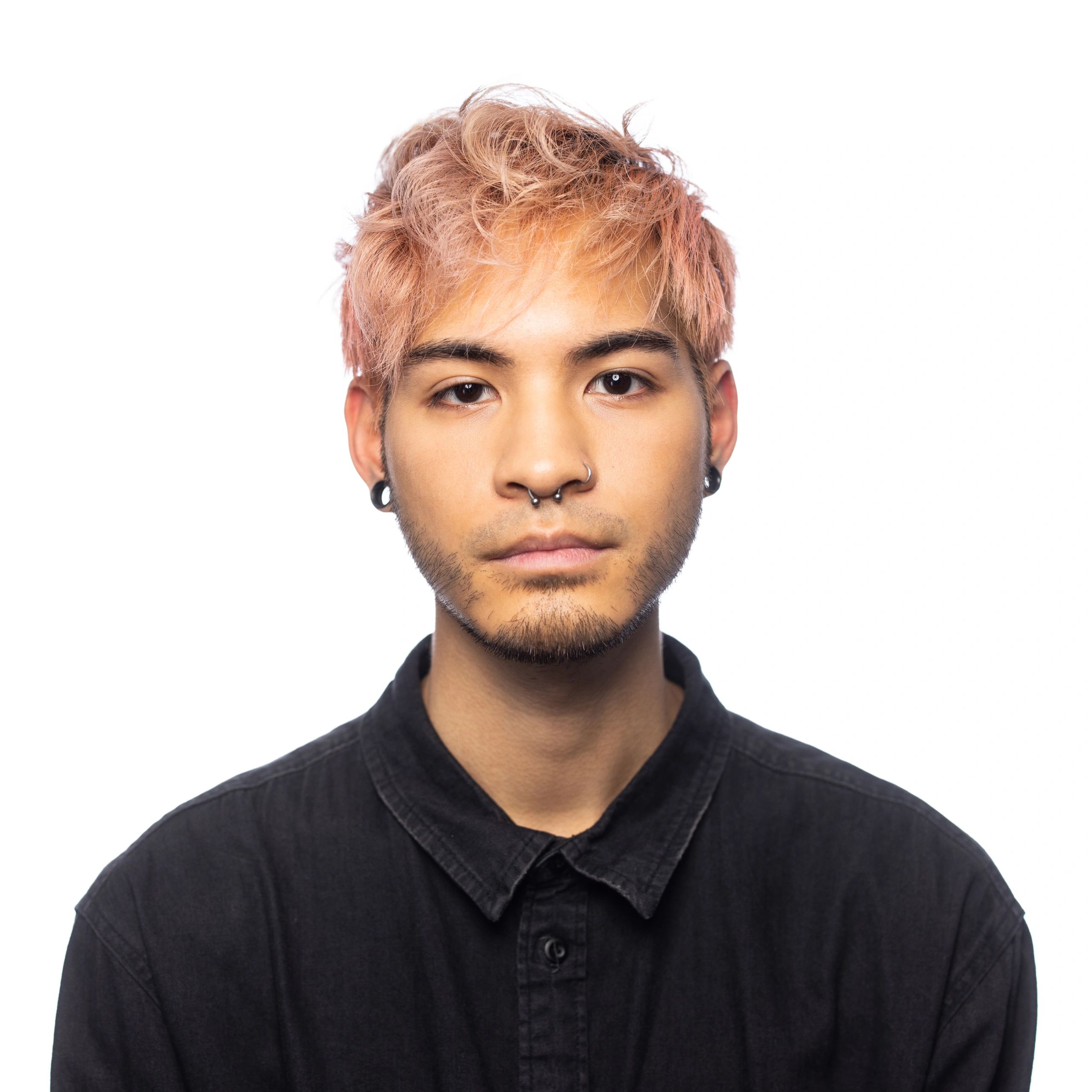 Studio portrait of a professional team member
